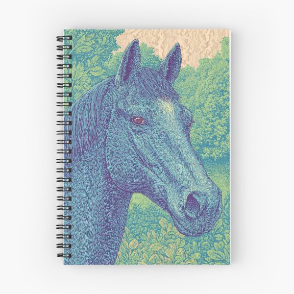 Item preview, Noble Horse Portrait – Vintage Equine Art Print designed and sold by Soul Garden Studio.