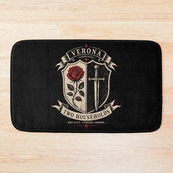 Item preview, Two Households Romeo and Juliet Verona Crest Shield Art designed and sold by Fenay Designs.