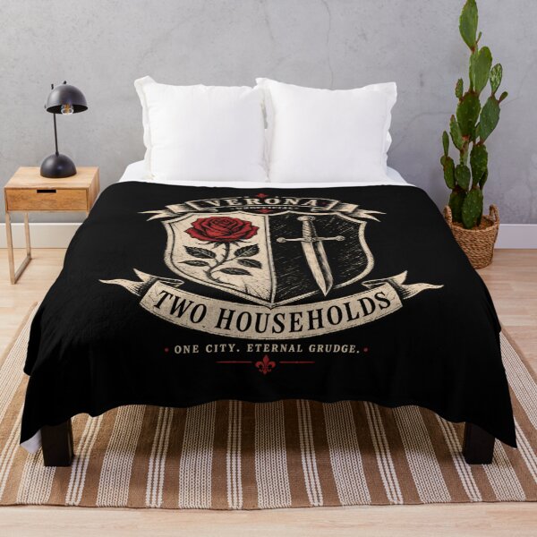 Item preview, Two Households Romeo and Juliet Verona Crest Shield Art designed and sold by Fenay Designs.