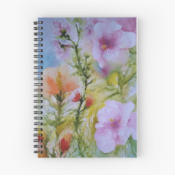 Item preview, Soft Pastel Hibiscus and Wildflower Garden Palette designed and sold by AuraVistaF.