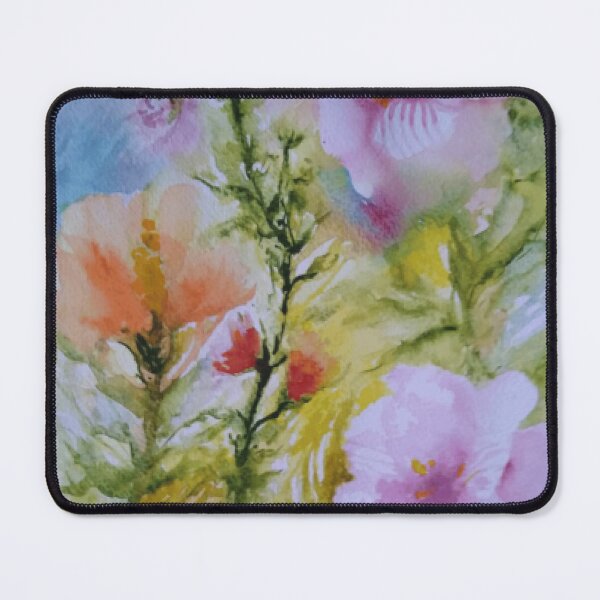 Item preview, Soft Pastel Hibiscus and Wildflower Garden Palette designed and sold by AuraVistaF.