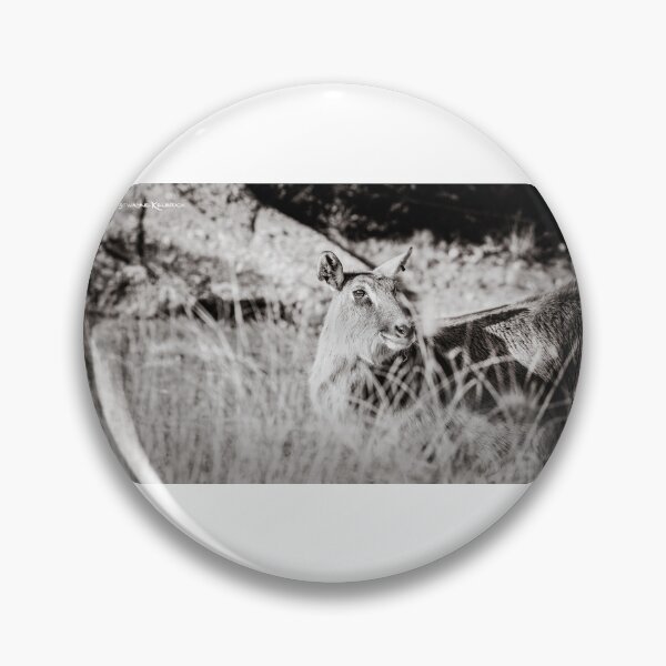 Item preview, black and white portrait of an innocent doe designed and sold by Stwayne.