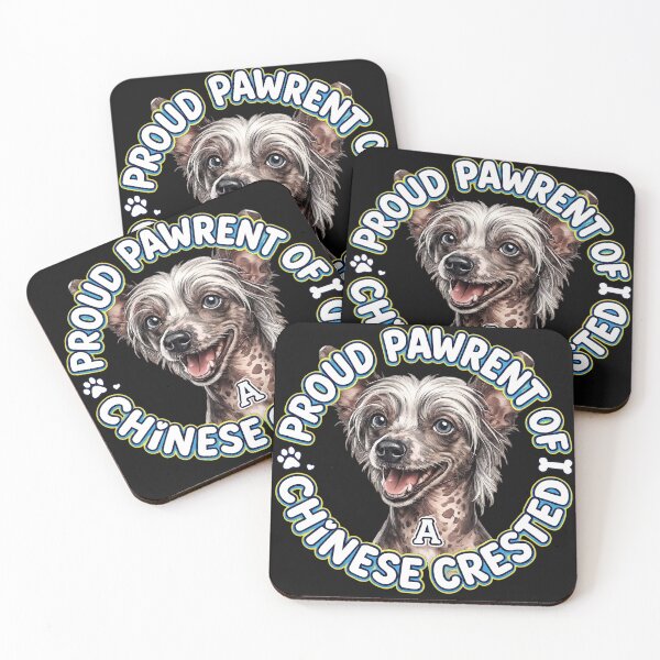 Item preview, Chinese Crested designed and sold by The Quiet Canvas By Jacky.