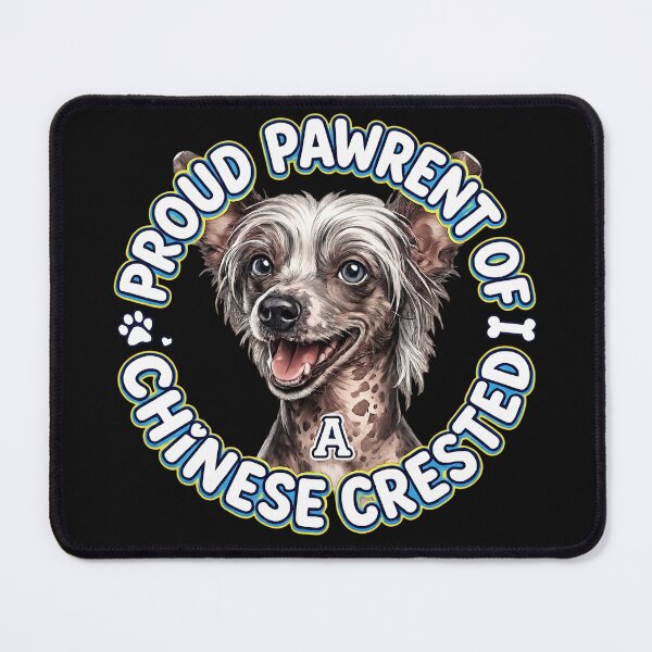 Item preview, Chinese Crested designed and sold by The Quiet Canvas By Jacky.