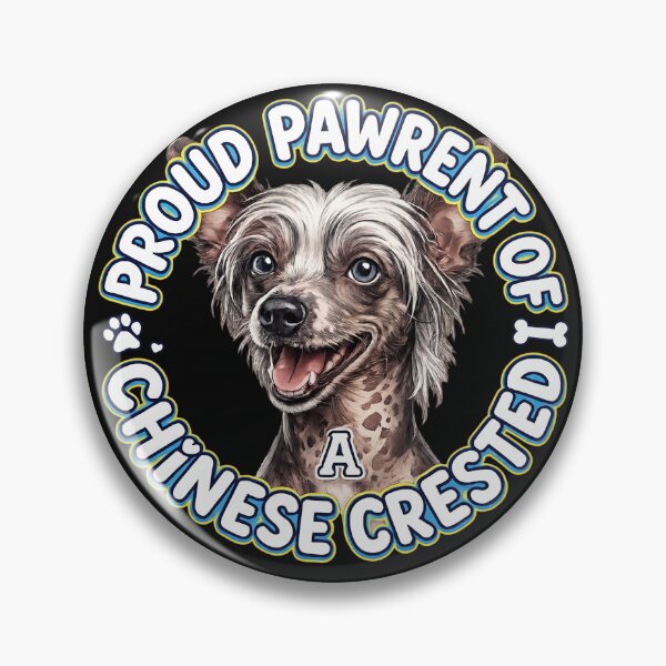 Item preview, Chinese Crested designed and sold by The Quiet Canvas By Jacky.