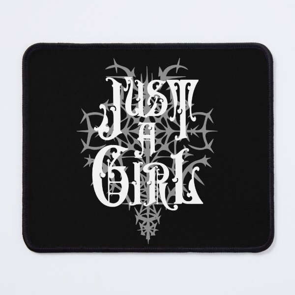 Item preview, Just A Girl vintage Gothic Blackletter Typography Design  designed and sold by Colorfulman.