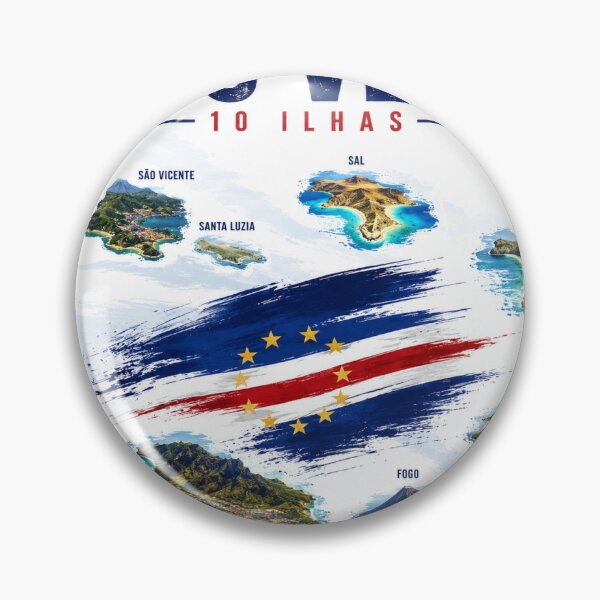 Item preview, Cape Verde 10 Islands Pride designed and sold by Blue Nation Art.