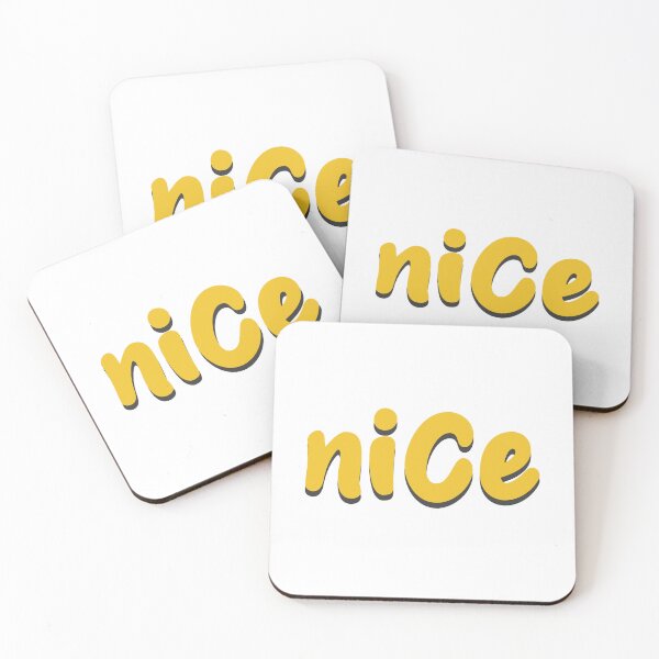 Item preview, of Nice – Minimalist Positive Typography Design designed and sold by StudioAyinla.