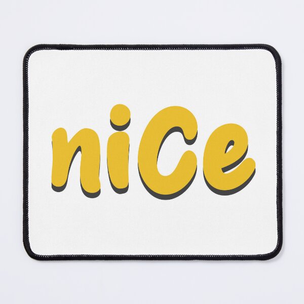 Item preview, of Nice – Minimalist Positive Typography Design designed and sold by StudioAyinla.