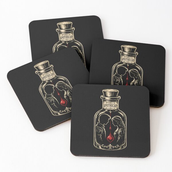 Item preview, Apothecary Poison Bottle Romeo and Juliet Shakespeare Art designed and sold by Fenay Designs.