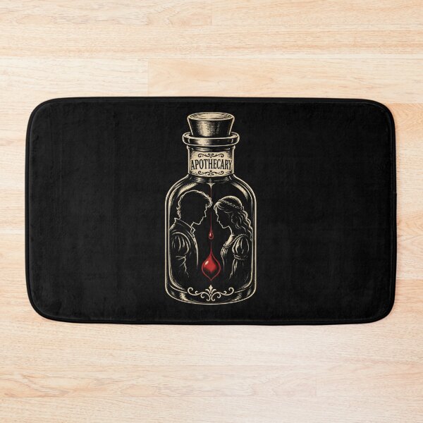 Item preview, Apothecary Poison Bottle Romeo and Juliet Shakespeare Art designed and sold by Fenay Designs.