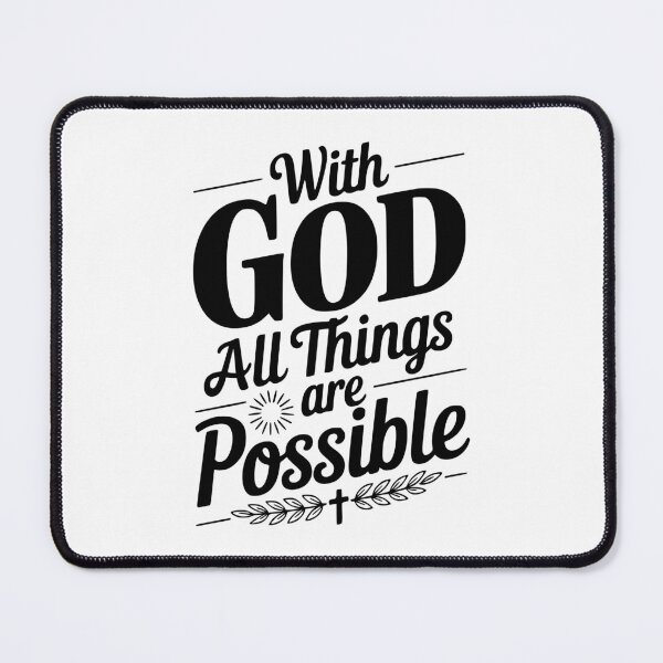 Item preview, With God Everything Is Possible designed and sold by Frank Ring.