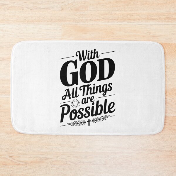 Item preview, With God Everything Is Possible designed and sold by Frank Ring.