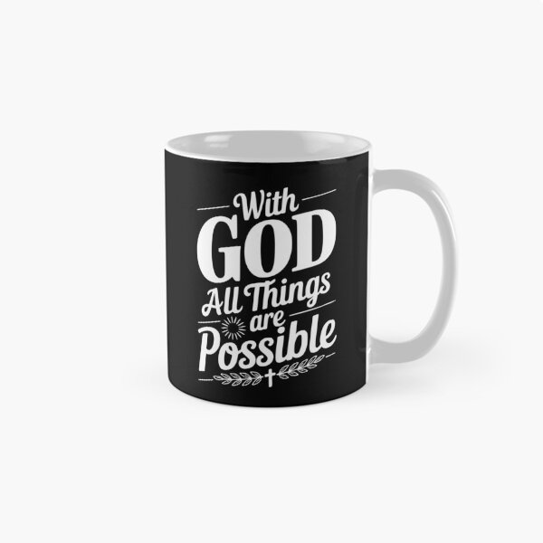 Item preview, With God Everything Is Possible designed and sold by Frank Ring.