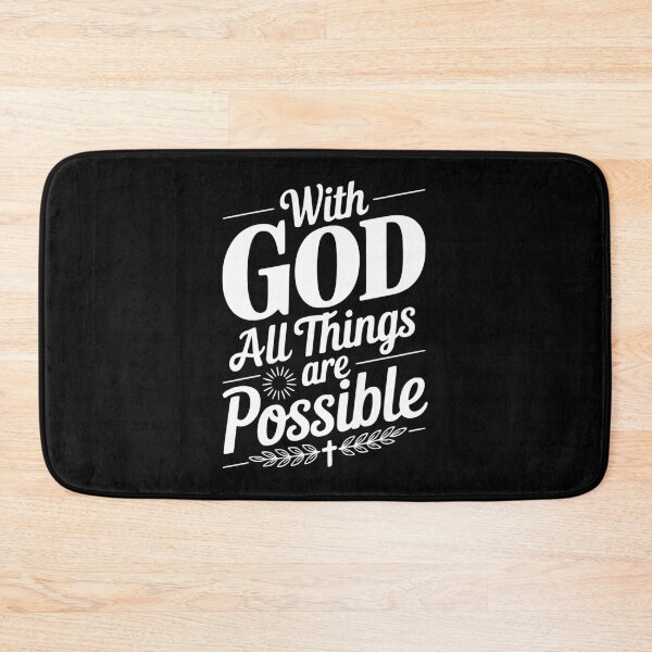 Item preview, With God Everything Is Possible designed and sold by Frank Ring.