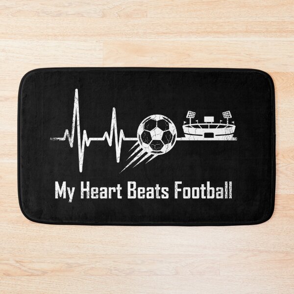 Item preview, My Heart Bleeds Football designed and sold by MerchViz.