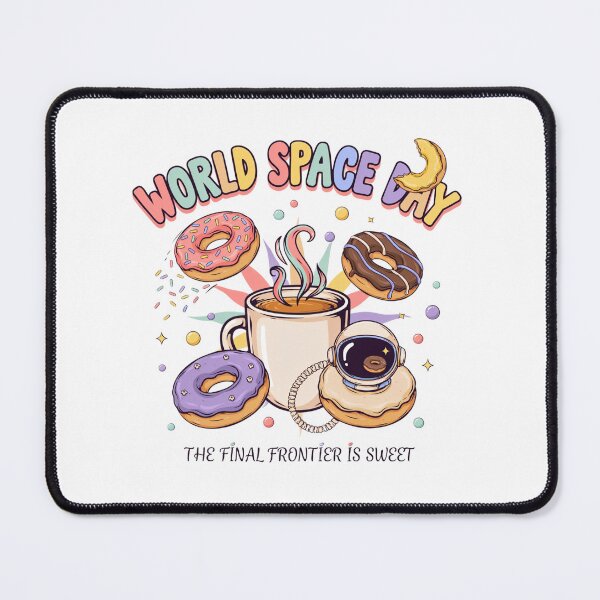 Item preview, World Space Day Donut Galaxy — The Final Frontier Is Sweet T-Shirt V2 designed and sold by DarylWelsh2024.