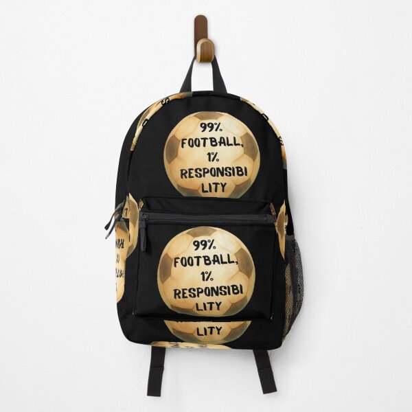 Item preview, 99% Football, 1% Responsibi Lity designed and sold by mirciashop.