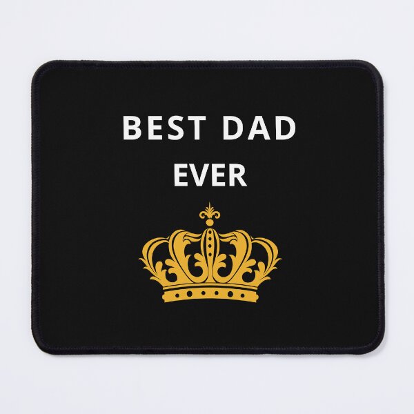 Item preview, Best Dad Ever Crown | Father's Day Gift | Dark Version designed and sold by FreshLineArts.