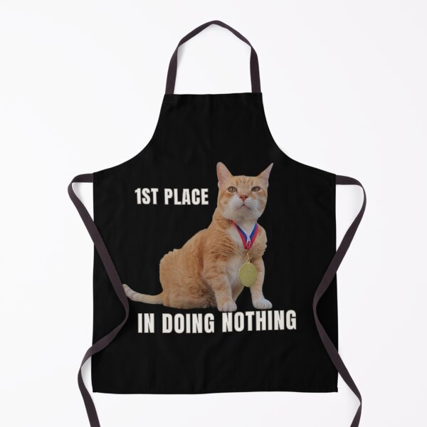 Item preview, 1st Place in Doing Nothing - Cat Meme Design designed and sold by MB-CatPrints.