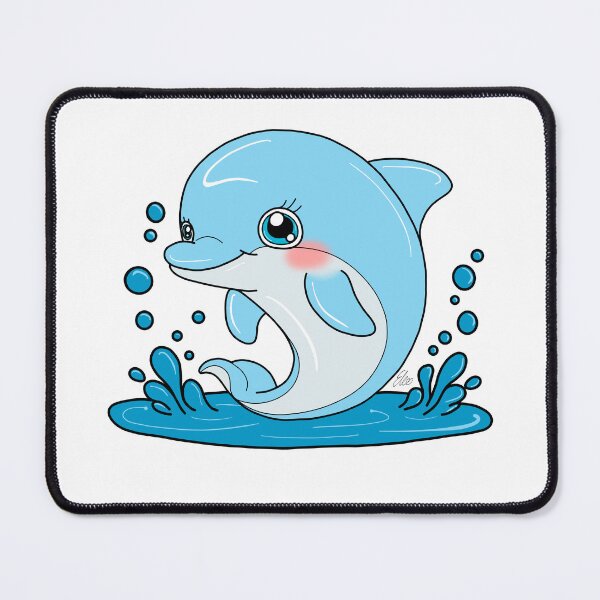 Item preview, Cartoon Dolphin designed and sold by Elliebellie33.