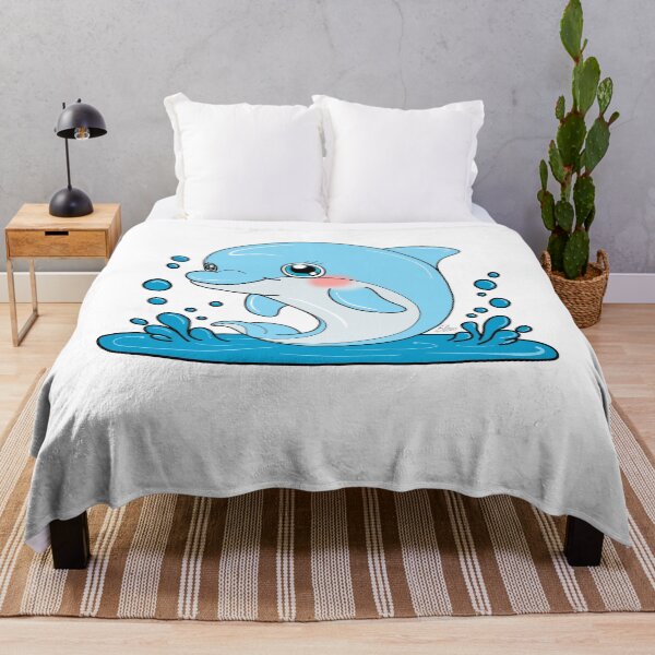 Item preview, Cartoon Dolphin designed and sold by Elliebellie33.