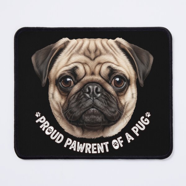 Item preview, Pug designed and sold by The Quiet Canvas By Jacky.