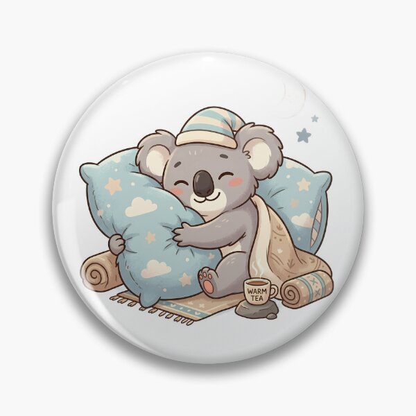 Item preview, Cute Sleeping Koala Cartoon designed and sold by MzulhilmiZam.