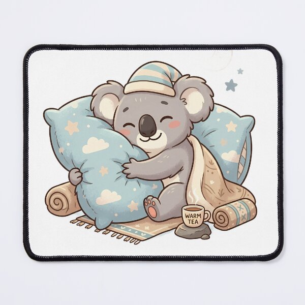 Item preview, Cute Sleeping Koala Cartoon designed and sold by MzulhilmiZam.