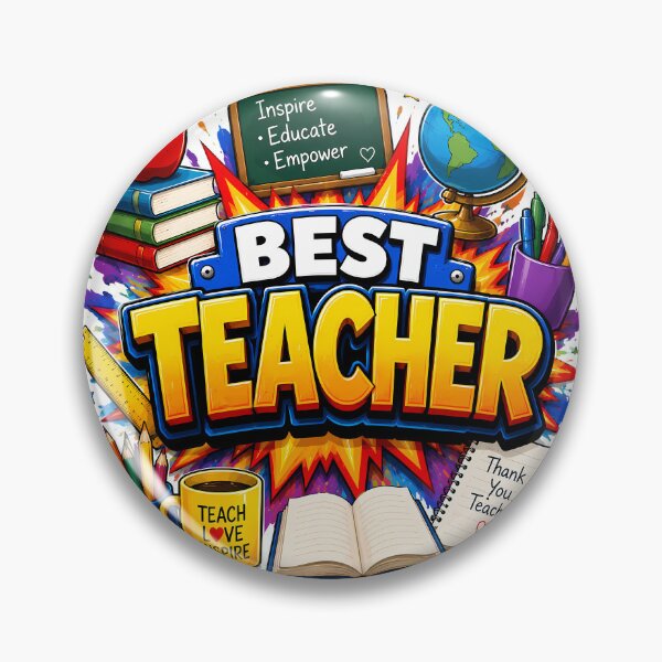 Item preview, Best Teacher designed and sold by MarkColeImaging.