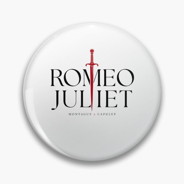 Item preview, Romeo and Juliet Montague Capulet Red Dagger Minimalist Art designed and sold by Fenay Designs.