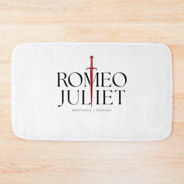 Item preview, Romeo and Juliet Montague Capulet Red Dagger Minimalist Art designed and sold by Fenay Designs.