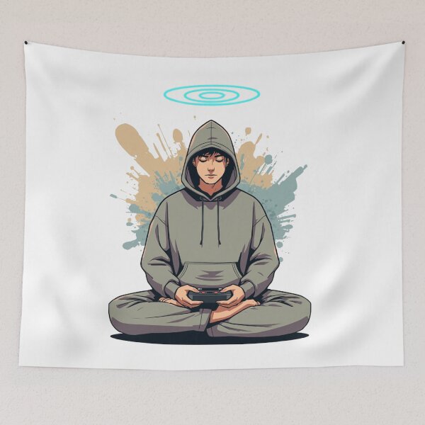 Item preview, Urban Pixel Art Graffiti Gamer Illustration designed and sold by aminomen.
