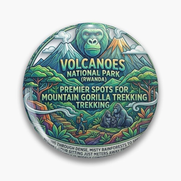 Item preview, VOLCANOES NATIONAL PARK RWANDA designed and sold by likbatonboot.
