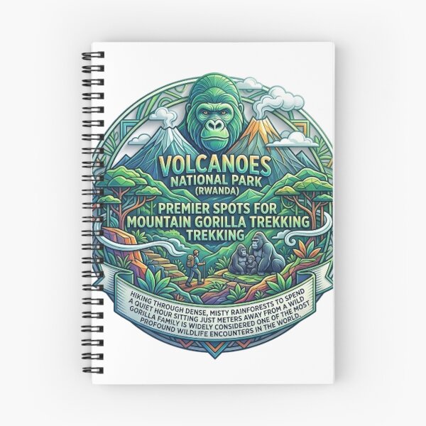 Item preview, VOLCANOES NATIONAL PARK RWANDA designed and sold by likbatonboot.