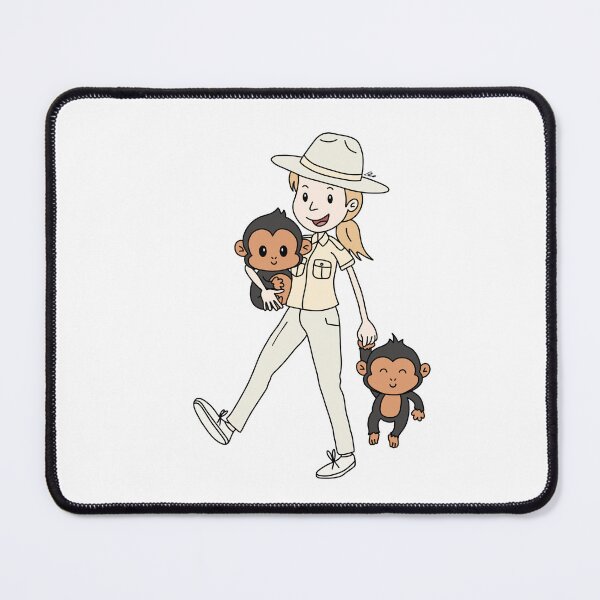 Item preview, Jane Goodall Cartoon designed and sold by Elliebellie33.