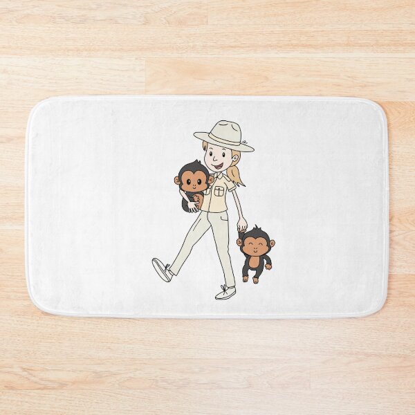 Item preview, Jane Goodall Cartoon designed and sold by Elliebellie33.
