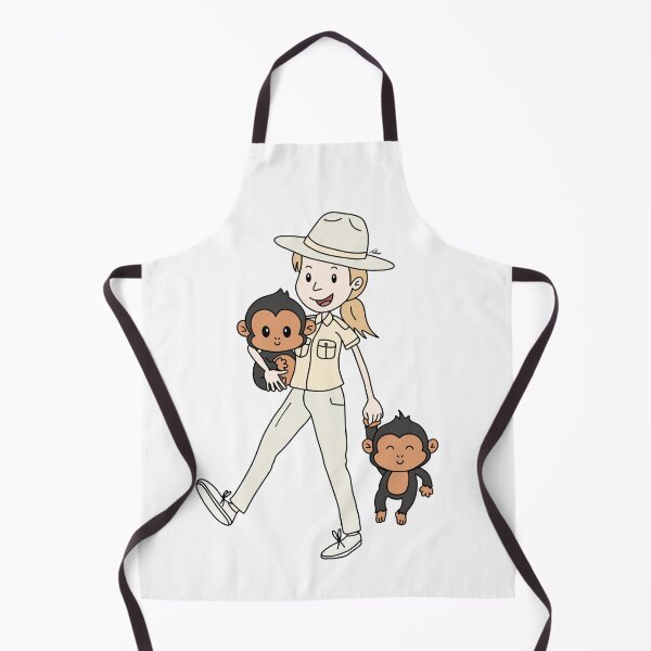 Item preview, Jane Goodall Cartoon designed and sold by Elliebellie33.