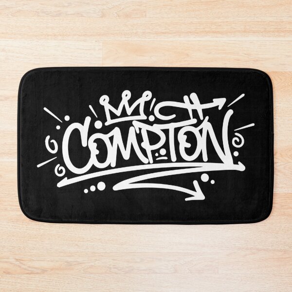 Item preview, Compton Los Angeles California Graffiti Design - Old School Hip Hop & Gangsta Rap Culture Inspired Artwork designed and sold by Design Atlas.