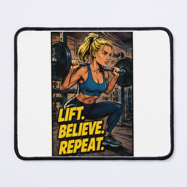 Item preview, LIFT BELIEVE REPEAT designed and sold by SilentRep.