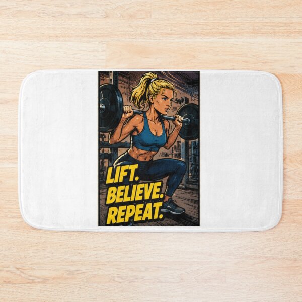 Item preview, LIFT BELIEVE REPEAT designed and sold by SilentRep.