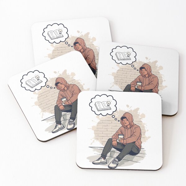 Item preview, The Coffee Philosopher Urban Streetwear Art designed and sold by aminomen.