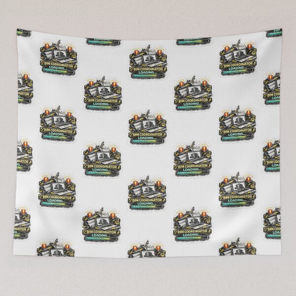 Item preview, BIM Coordinator Loading Funny Construction Management Design designed and sold by Arch4Design.