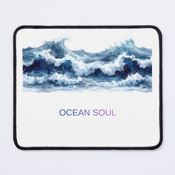 Item preview, Ocean Soul – Powerful Waves Art designed and sold by onubi.