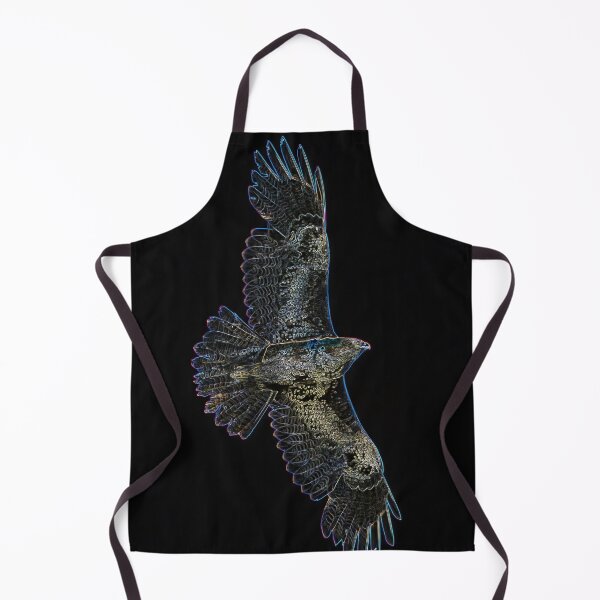 Item preview, Neon Buzzard Soaring Through Darkness designed and sold by tonivainio.