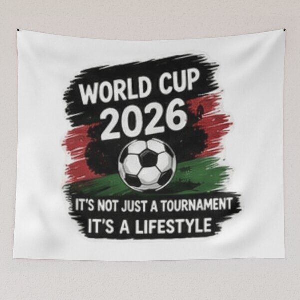 Item preview, World Cup 2026 It's Not Just a Tournament It's a Lifestyle Sticker designed and sold by Pixanova.