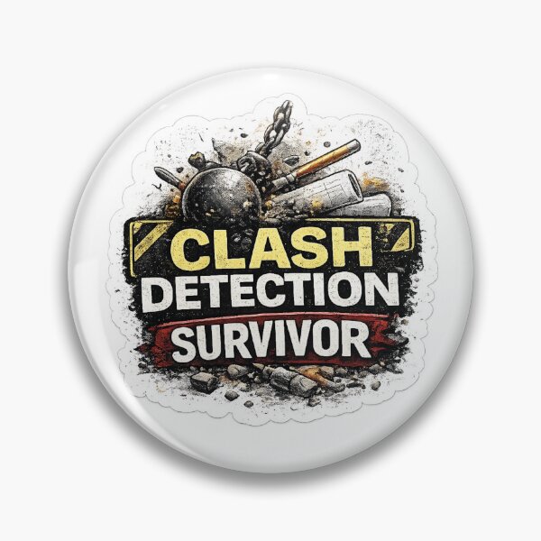 Item preview, Clash Detection Survivor BIM Manager Construction Coordination Design designed and sold by Arch4Design.
