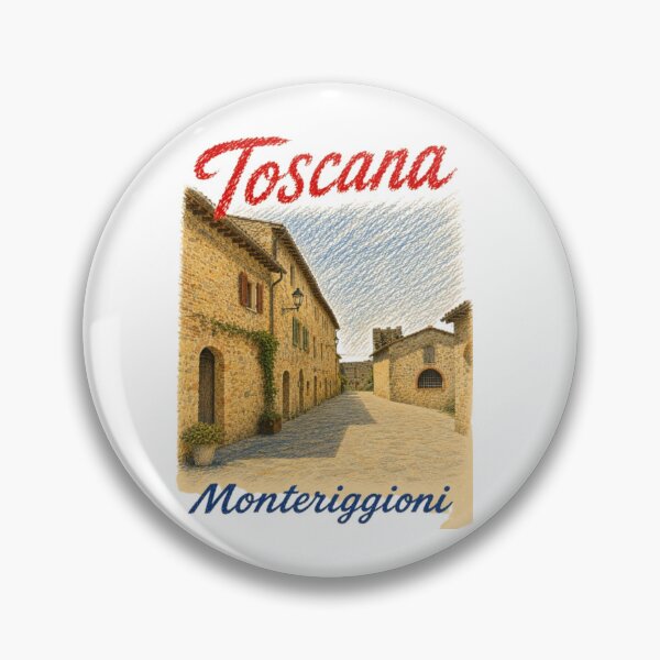 Item preview, Monteriggioni Tuscany Italian Medieval Street designed and sold by JOANNASKAH.