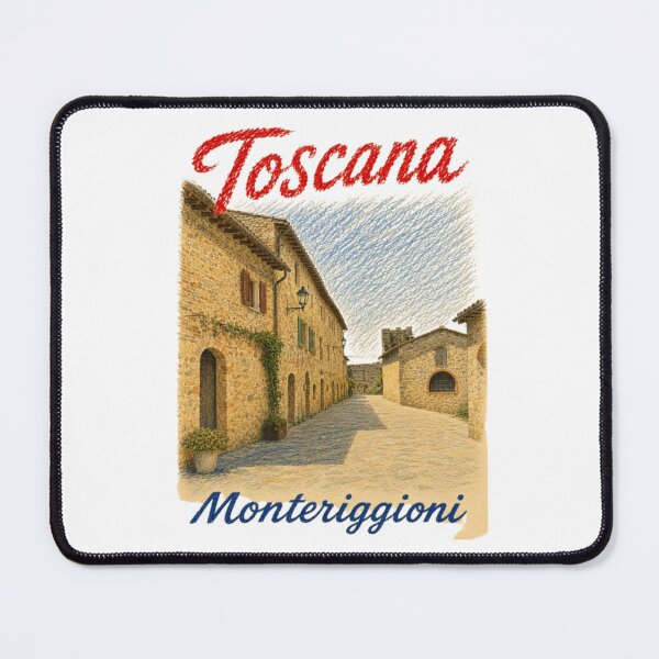 Item preview, Monteriggioni Tuscany Italian Medieval Street designed and sold by JOANNASKAH.