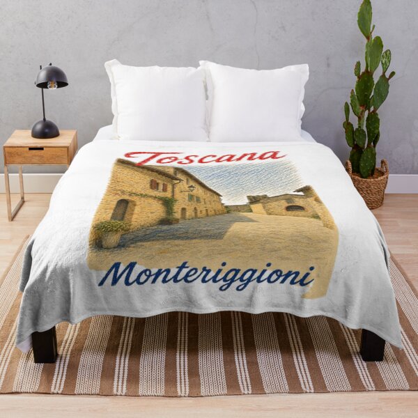 Item preview, Monteriggioni Tuscany Italian Medieval Street designed and sold by JOANNASKAH.